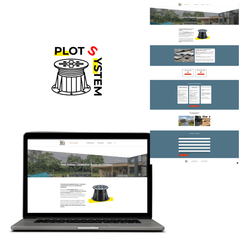 Site internet de Plot System