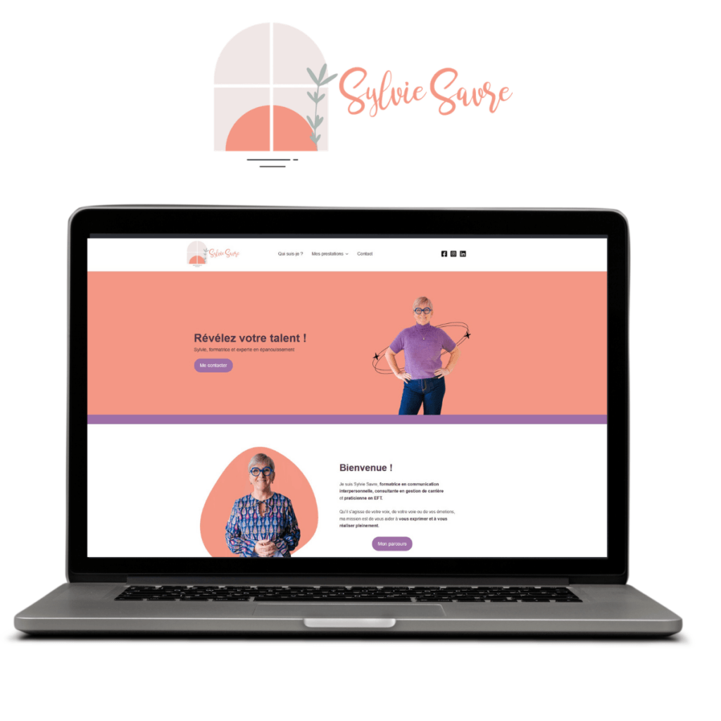 Site internet WordPress de Sylvie Savre