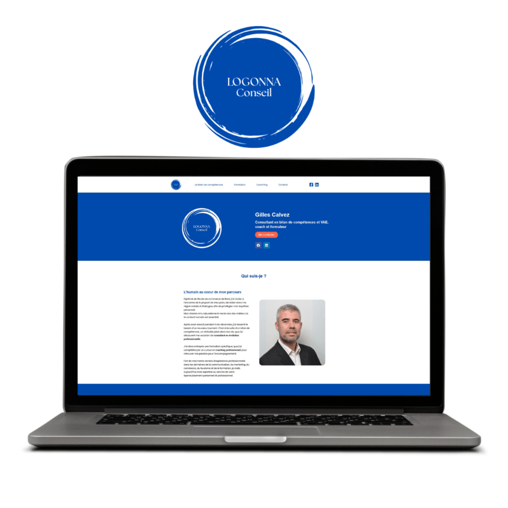 Site internet WordPress de Gilles Calvez