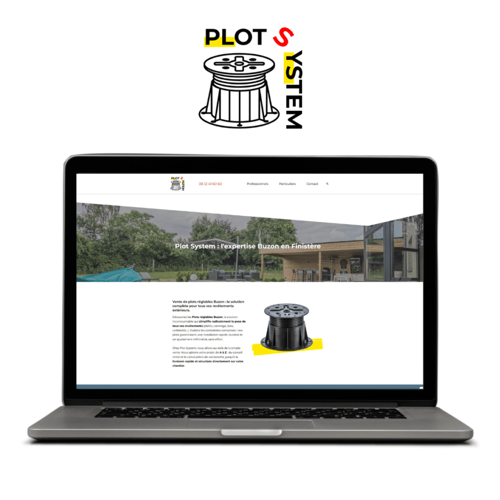 Site internet WordPress de Plot-System